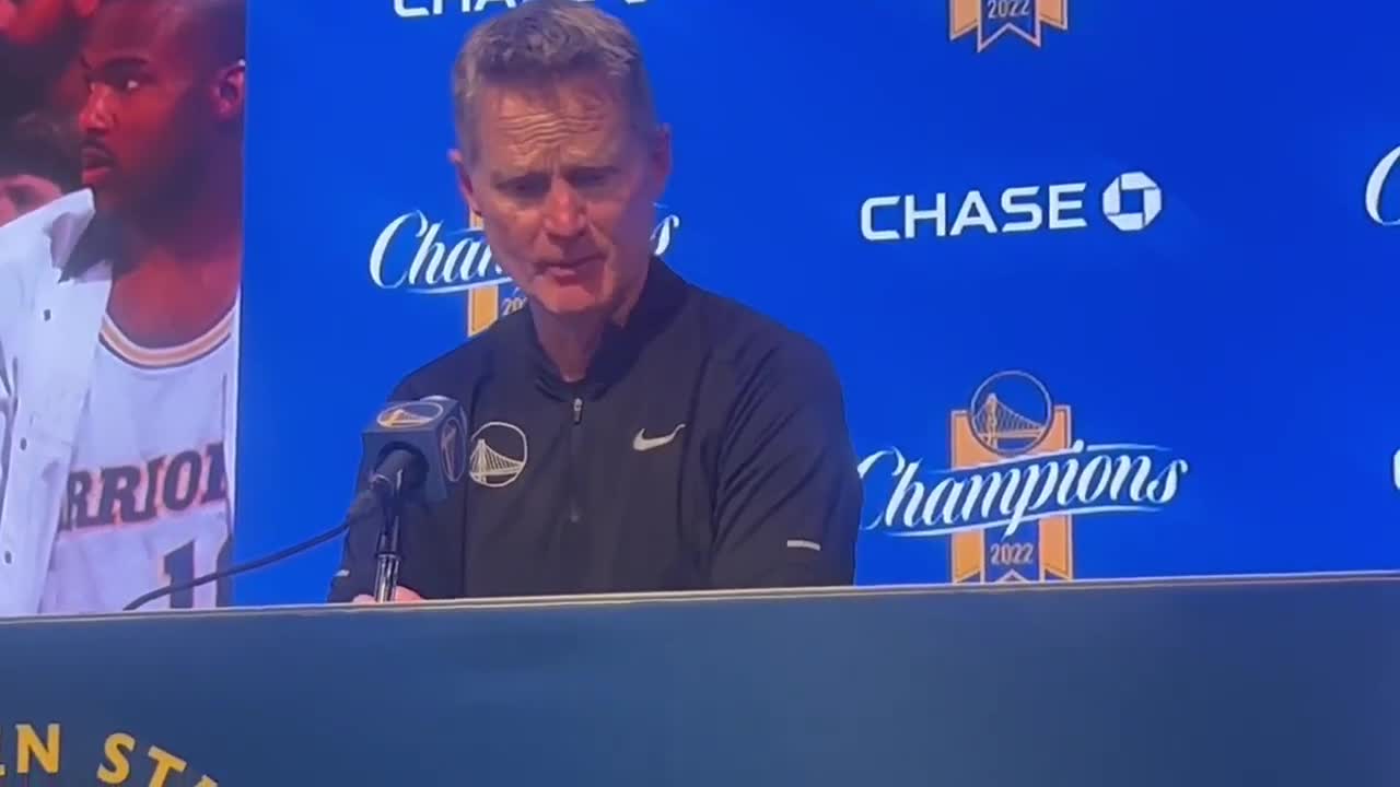 Steve Kerr said James Wiseman will go to the G-League and stay down there for an extended time