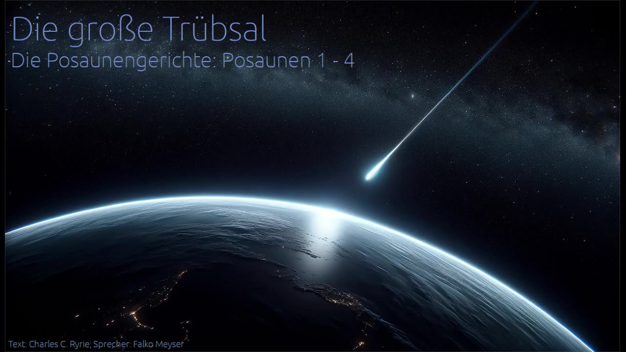 Die große Trübsal - Kapitel 7 - Die Posaunengerichte: Posaunen 1 - 4