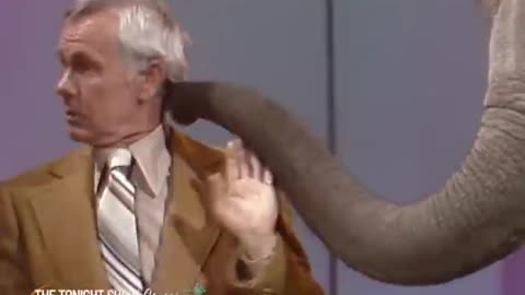 Betty White’s Elephant Loves Johnny - Carson Tonight Show