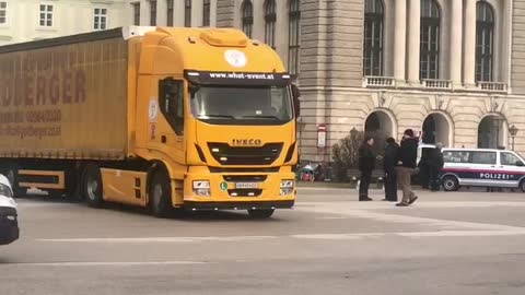 First Trucks have arrived in Vienna