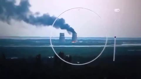 The Zaporizhzhia Ukraine Nuclear Power Plant In Meltdown