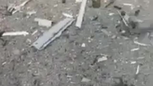 A broken column of the Armed Forces of Ukraine near Melitopol, including burnt bodies