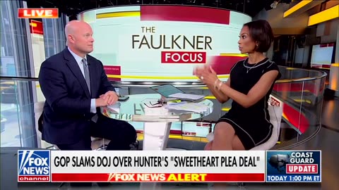 Matt Whitaker on Faulkner Focus Fox News Part 1 06.21.2023