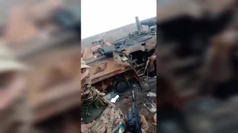 Ukrainians continue to film their destroyed equipment, calling it Russian