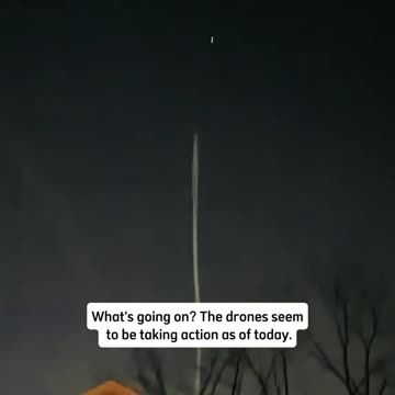 ‘Mystery Drone’ Spraying Something