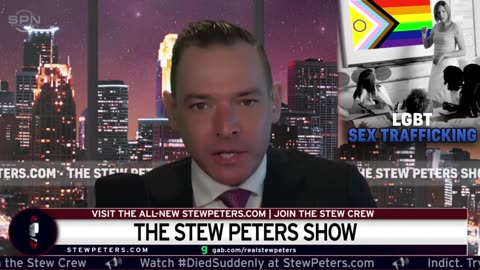 THE STEW PETERS SHOW Girl Sex Trafficked/RAPED After LGBT BRAINWASHING: