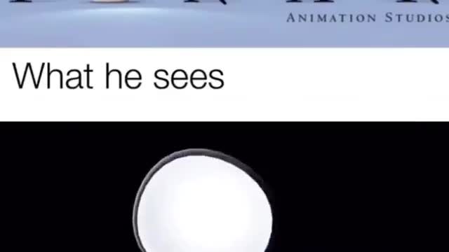We've all seen pixar maybe they do that video