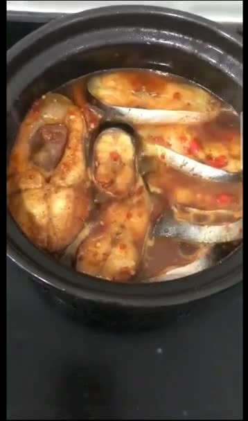 Braised snakehead fish in my house
