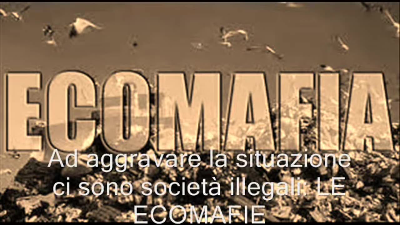 video sulle ''bombe'' ecologiche delle ecomafie DOCUMENTARIO prendevano i fanghi tossici di scarto che poi non trattavano come dovevano per usarli come fertilizzanti e li sversavano nei campi agricoli della pianura padana