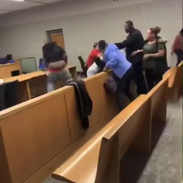 Indianapolis: A Child Support Court brawl broke out at the Indiana Justice Center...