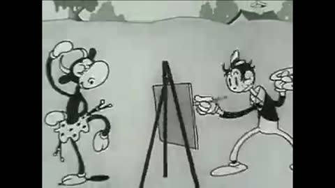 Tom & Jerry - Pencil Mania (1933)
