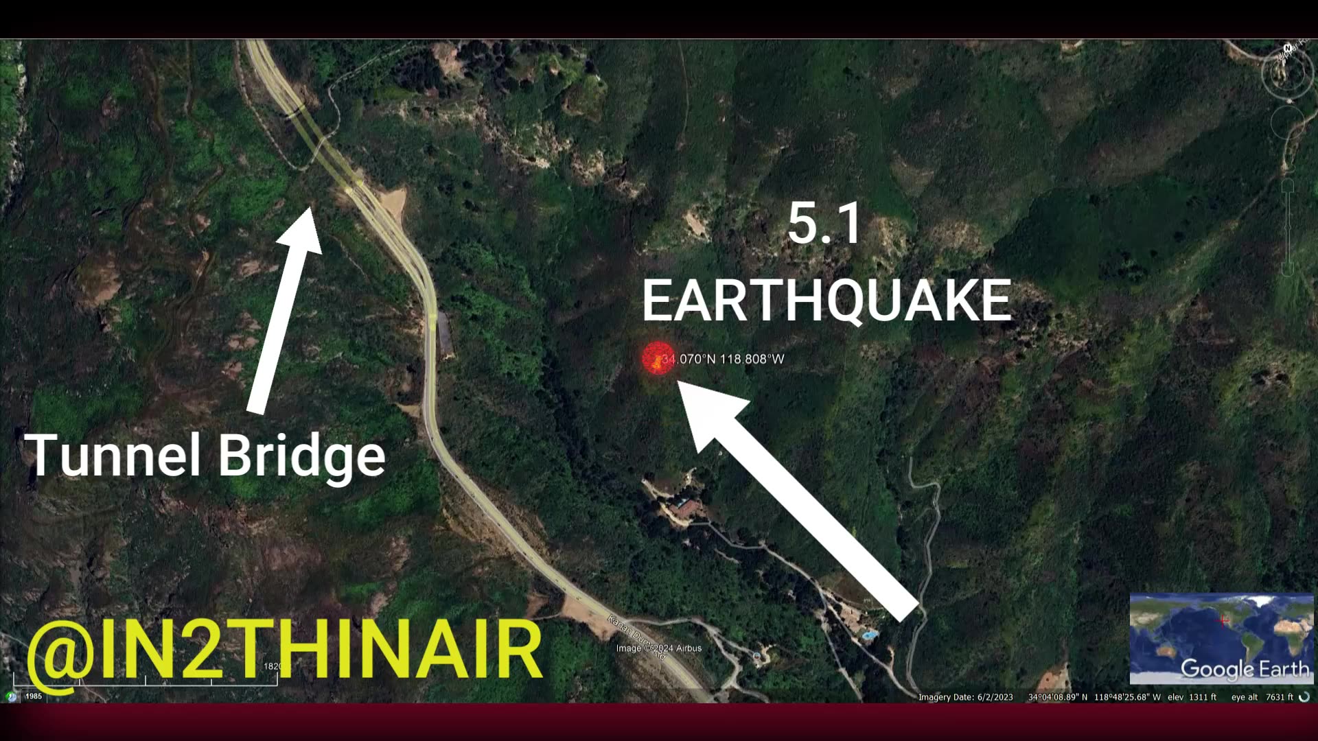 Earthquake california where was it felt