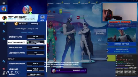 ayupcc - Callum's Corner - 25/08/23 - Friday Fortnite