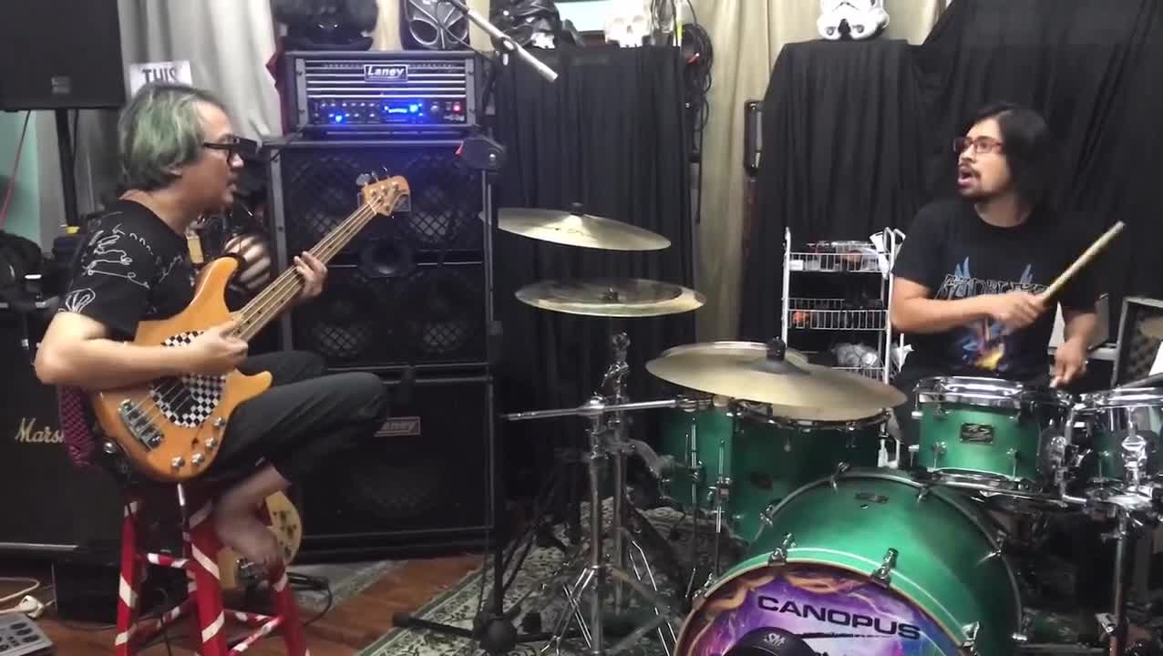 Thomas Ramdhan Rehearsal With Gusti Hendi - Part to Part Jomblo π§πΈπ₯