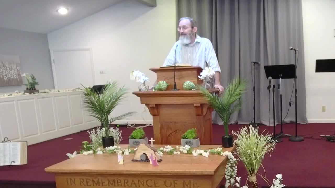 4-24-2022 - Clay Hall - sermon only - Sermon Title: "Love Your Enemies"