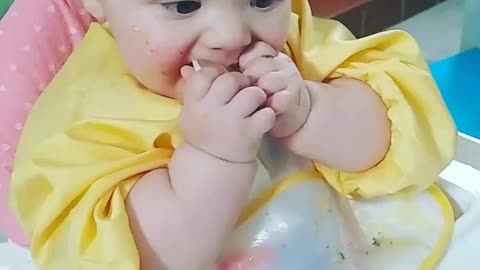 Baby eating Lemon for the first time #10