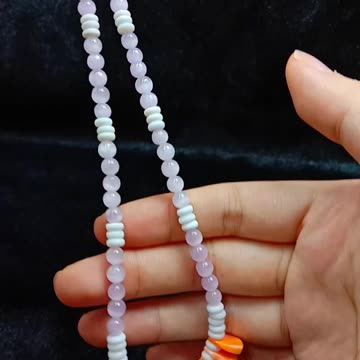 White shell and orange spiny oyster yellow Ghost phantom quartz Spodumene Kunzite gemstone04