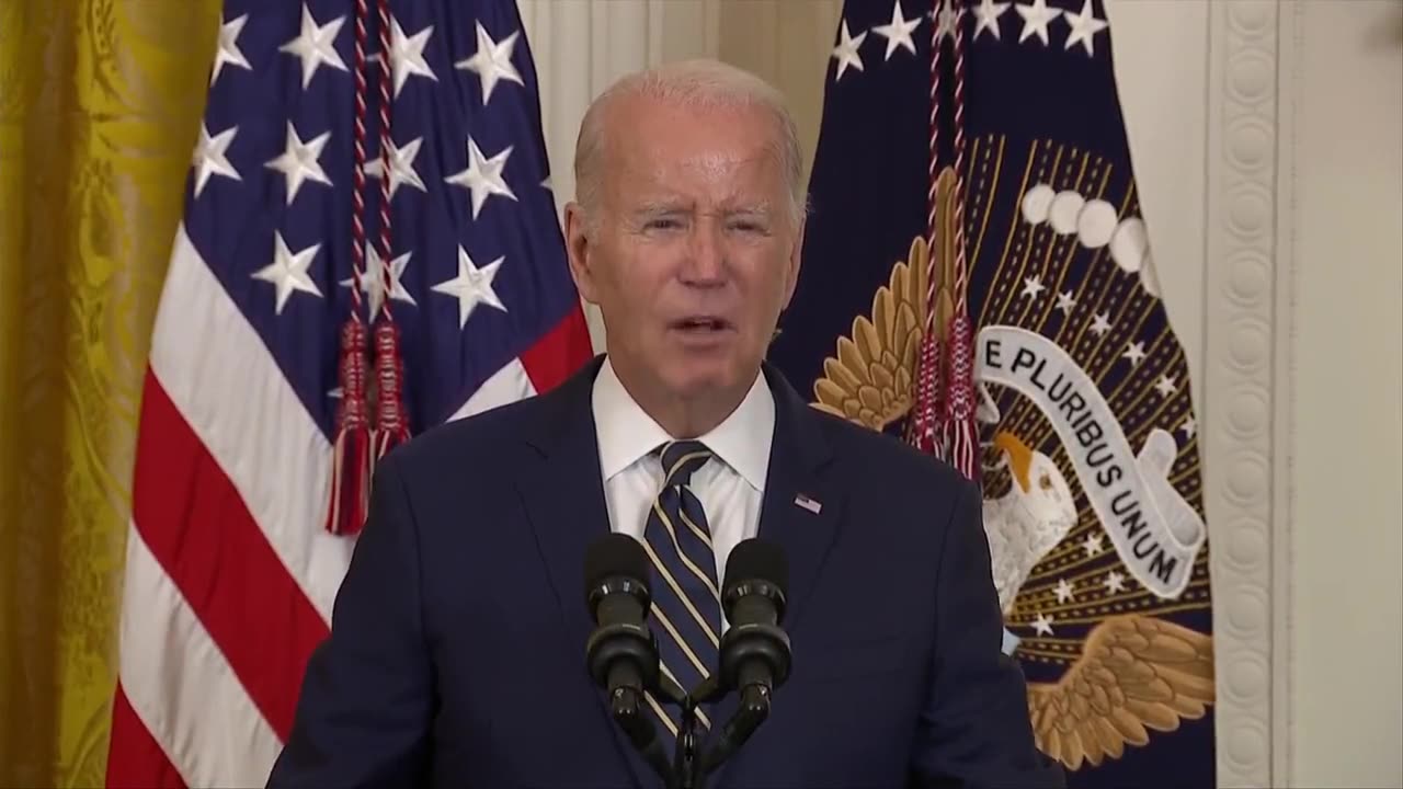 Biden on the devastation of the 100 people who died of Covid.