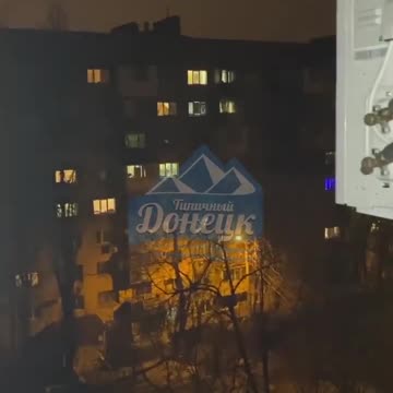 Shelling in Donetsk,for the third time today.