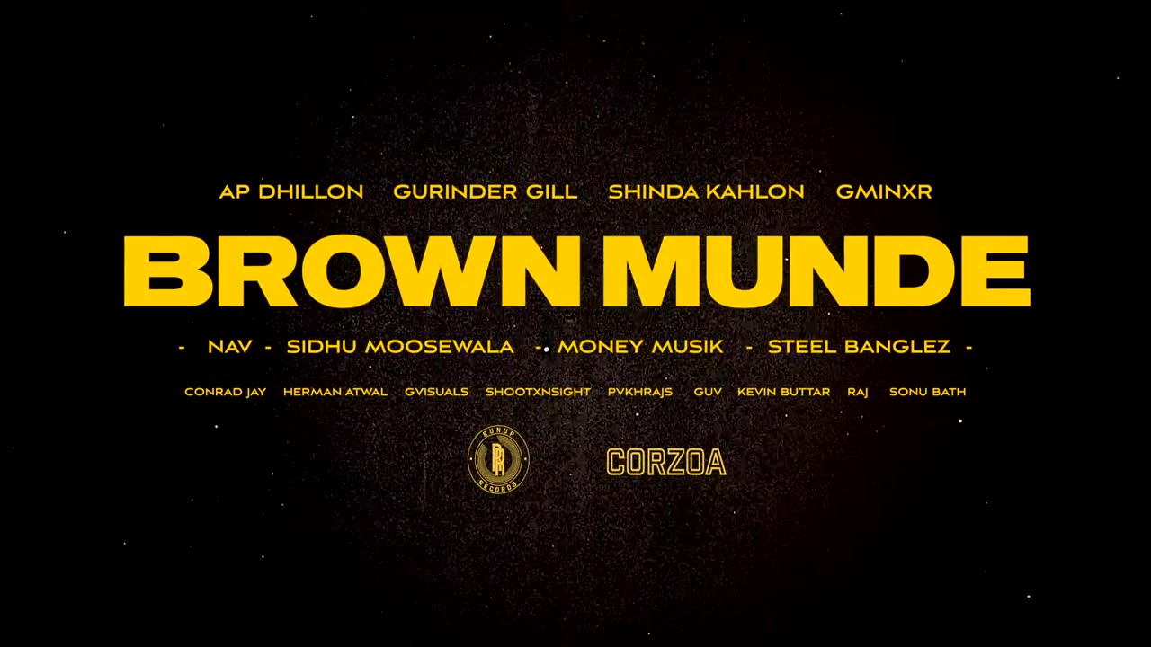 BROWN MUNDA || #APDHILON | GURINDER GILL || GMINXR