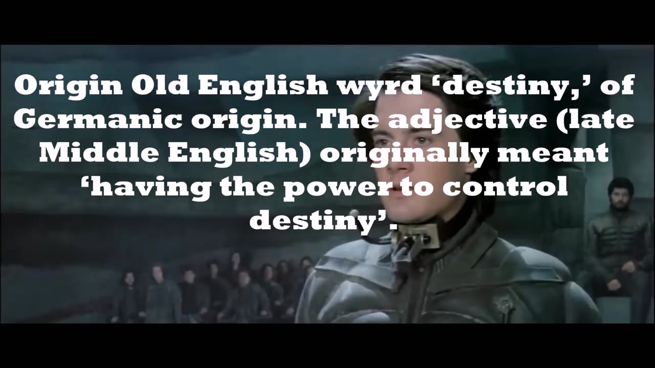 The movement of words give you the power to control your own destiny.