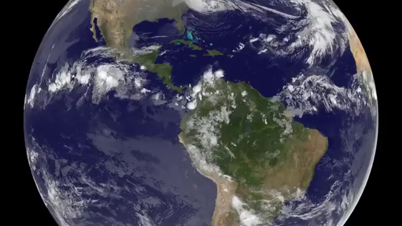 Satellite global view