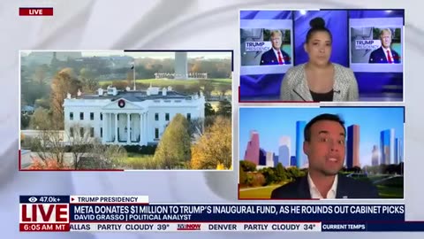 Meta donates $1 million to Trump’s inaugural fund