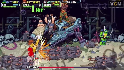 Mark, Johnny and Wendy play TMNT Shredder's Revenge Ep 5 King of the Spill