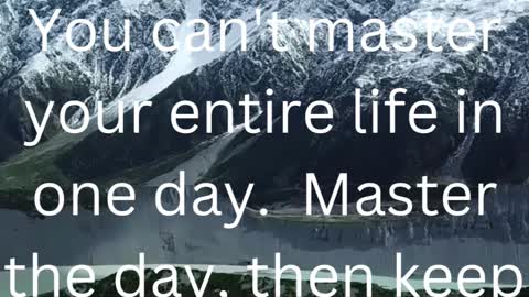 Master the Day