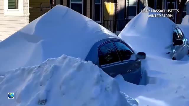 ICE CYCLONE HIT THE EASTERN CALIFORNIA