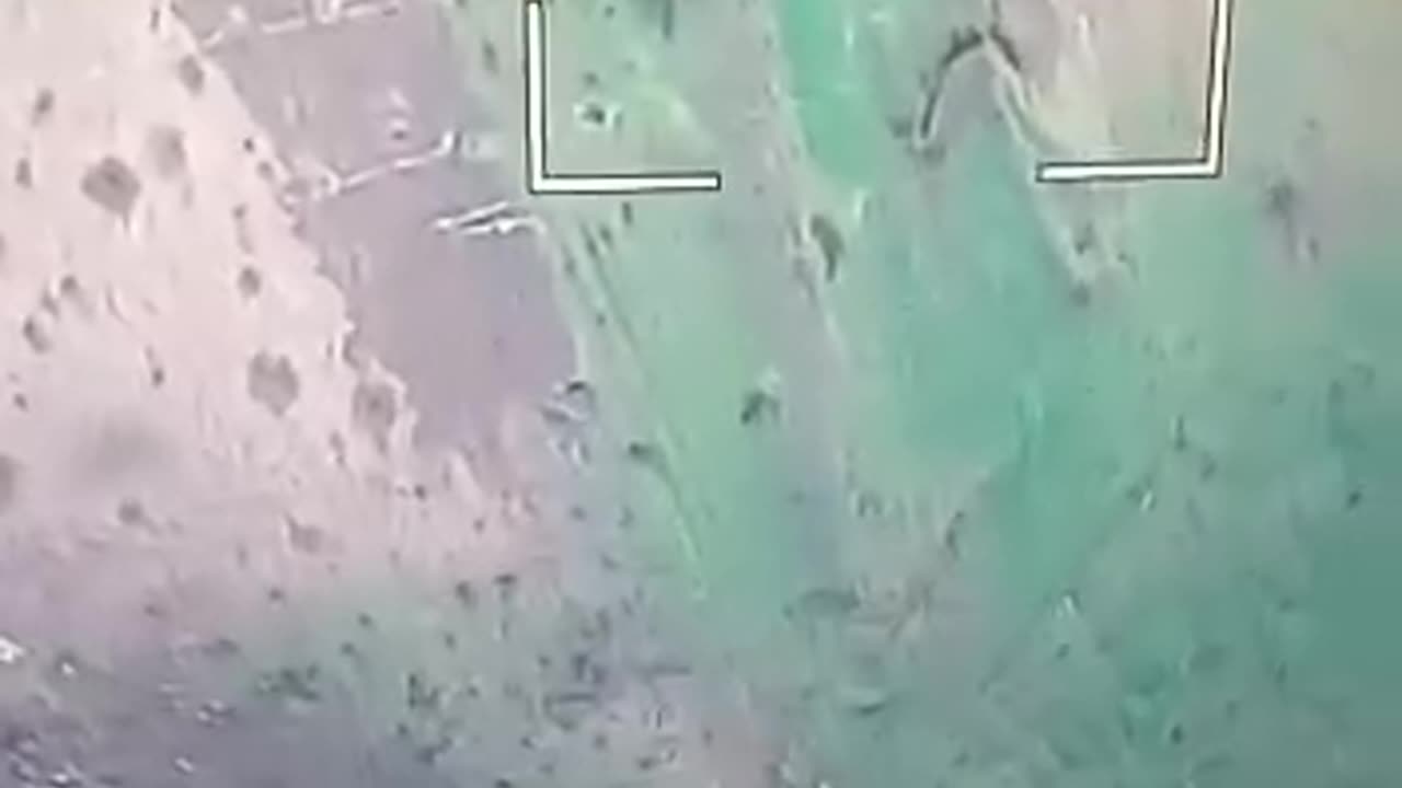 the splitting into atoms of a Ukrainian tank