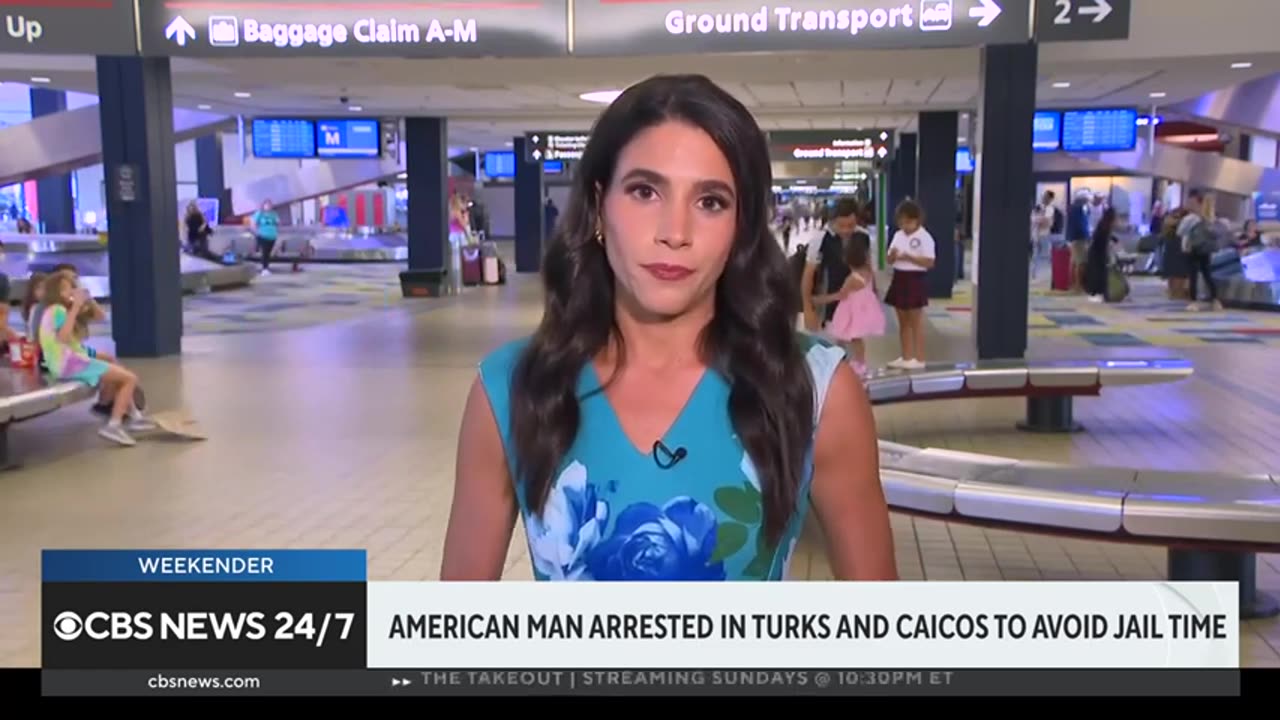 American returning home after avoiding jail in Turks and Caicos over ammo in bag CBS News