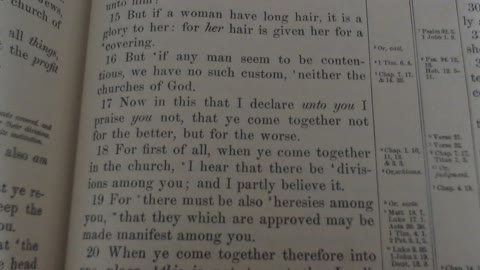 How not to be the body of Christ.