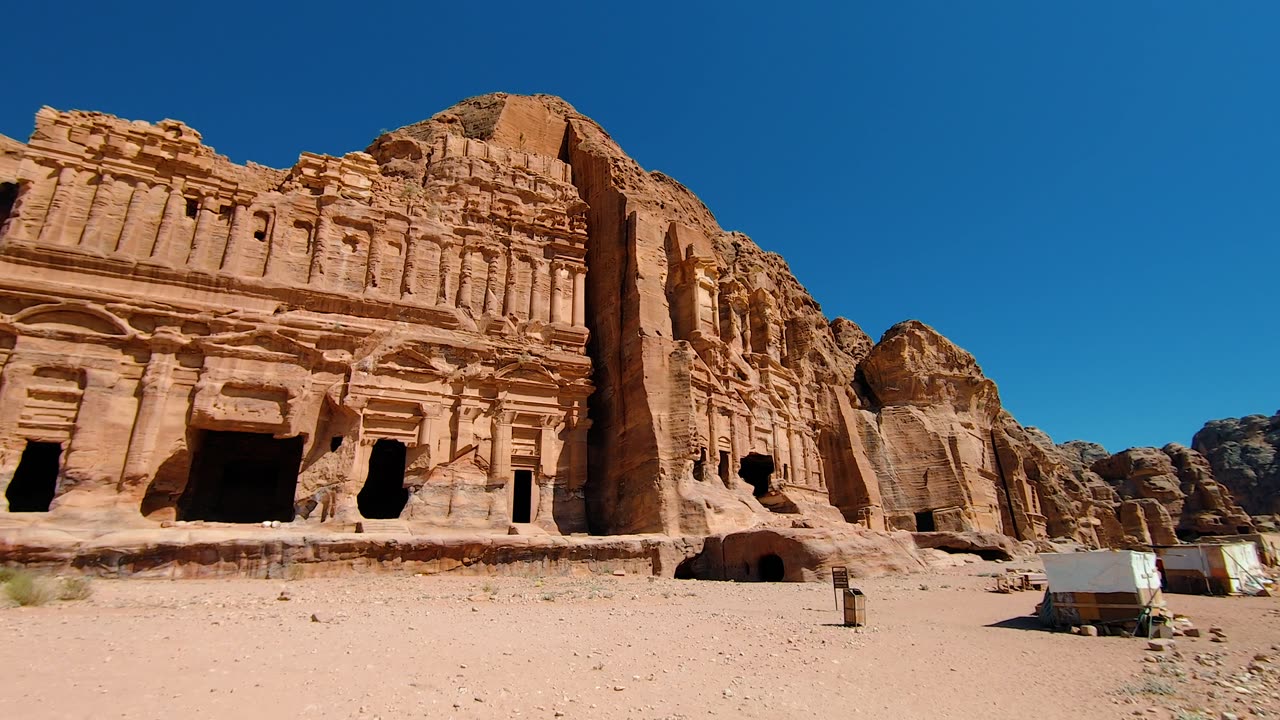 Archeological Site In Jordan