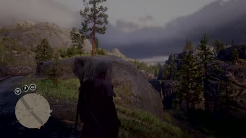 RDR2_ Secret Cave On Ambarino Side Of River