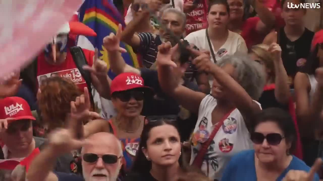 Former president Lula da Silva makes comeback as Jair Bolsonaro loses Brazil election | ITV News