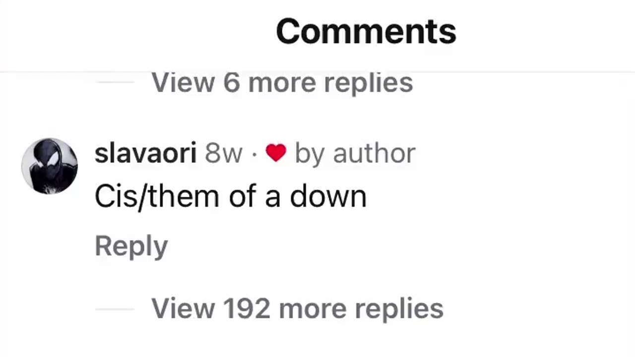 W Comments Section As Always