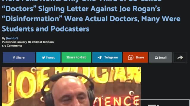 Docs Who Denounced Joe Rogan Were Mostly Not Docs