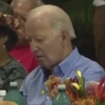 Biden Falls Asleep While Meeting With Maui Fire Victims