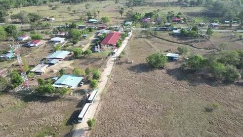 This is San Vicente camp in Darien Province, Panama. Most of the Chinese go through this camp