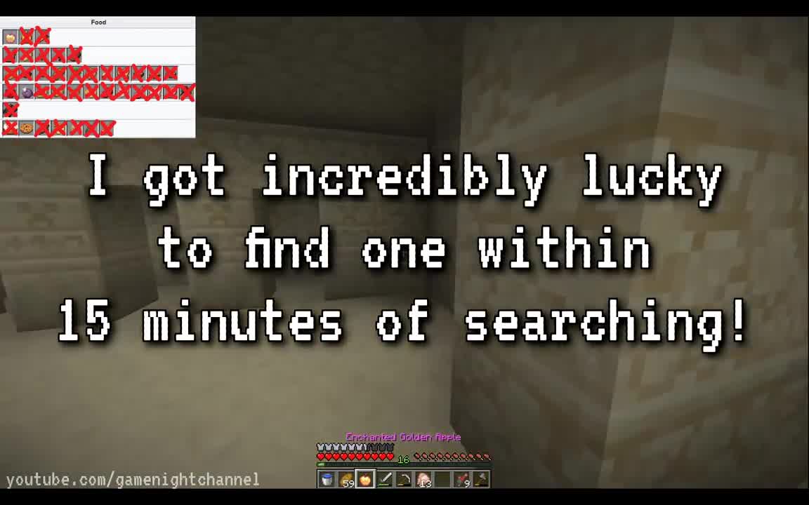 Eating Every Food in Survival Minecraft for Thanksgiving. It was fun.