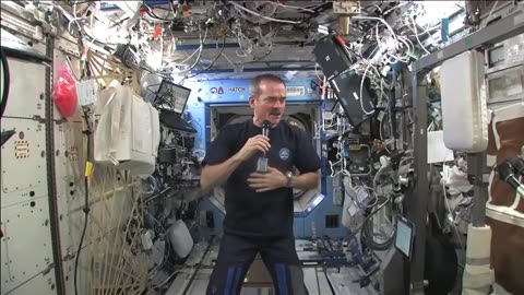 Cosmic Classroom Conclusion: Students Marvel at Station Commander's Science #nasa