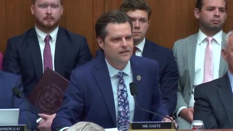 "That's a Shakedown!" - Matt Gaetz Excoriates FBI Director Wray