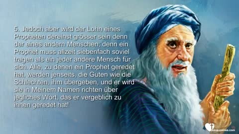 Das Verhältnis eines Propheten zu Gott und den Menschen...Jesus erkl. ❤️ Grosses Johannes Evangelium