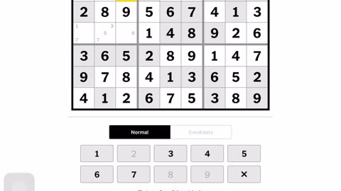 Sudoku 2023-06-03 easy