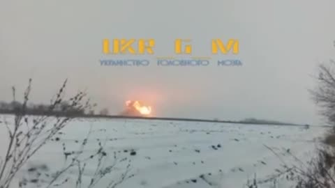 aerial bomb that flew over the positions of Ukrainian nationalists