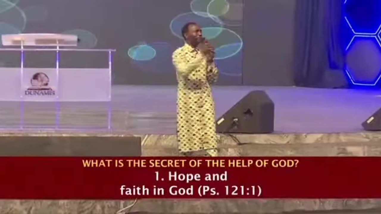 The Help Of God - Dr Pst Paul Eenche