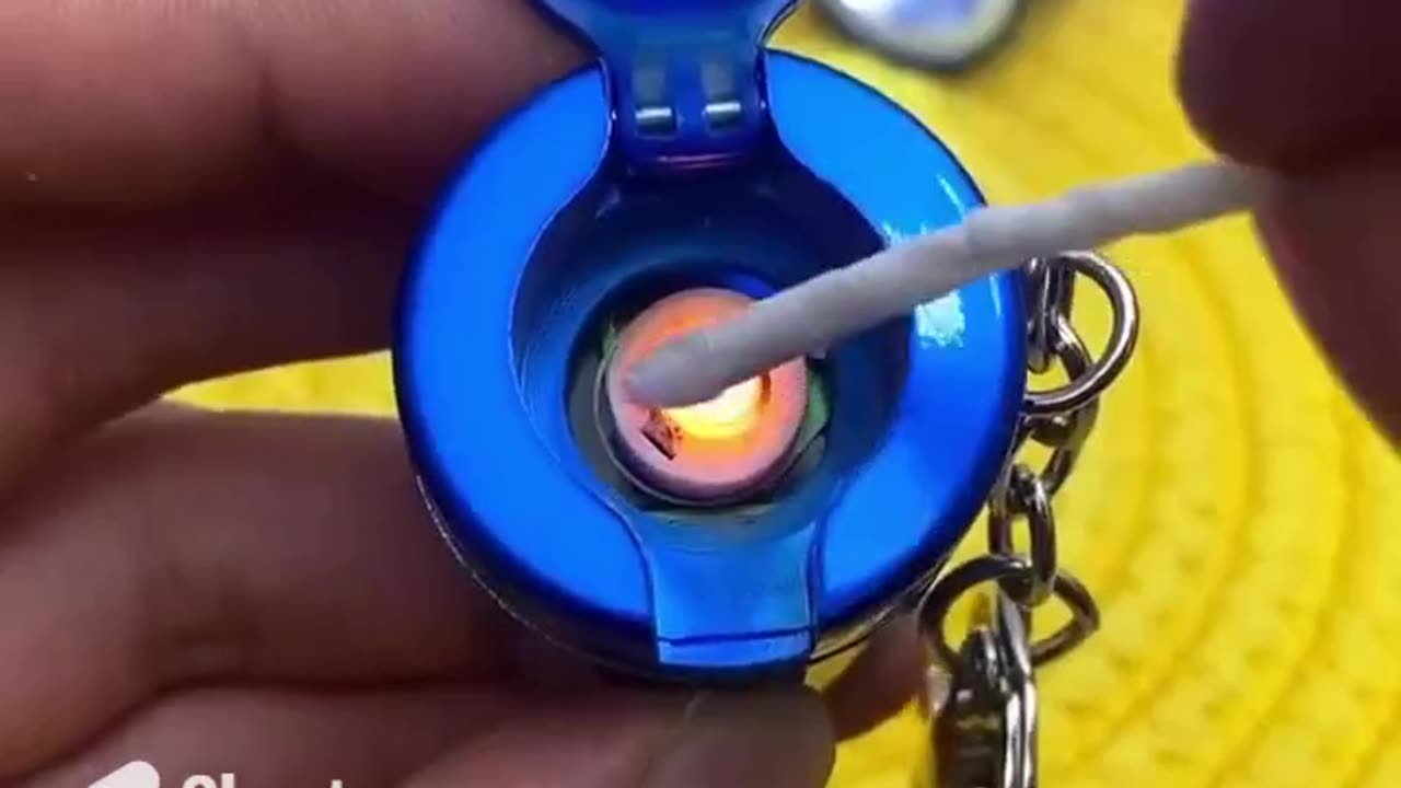 Creative Barrel Rechargeable Flashlight Lighter | Link in Description