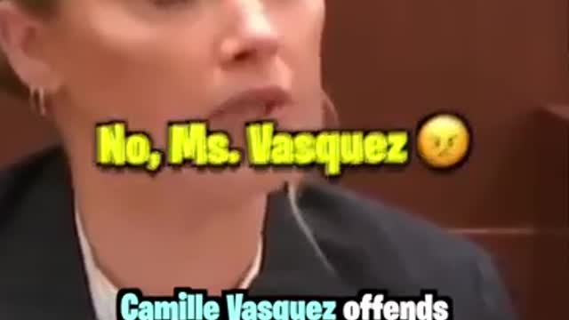 Camille Vasquez Offends Amber Heard