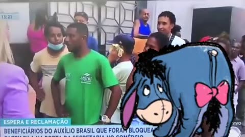 Comunismo: Baeêa já está no Cabo da inchada, farelo de grilo e minhoca desidratada, faz o L cambada.